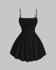 VESTIDO CORSET Negro