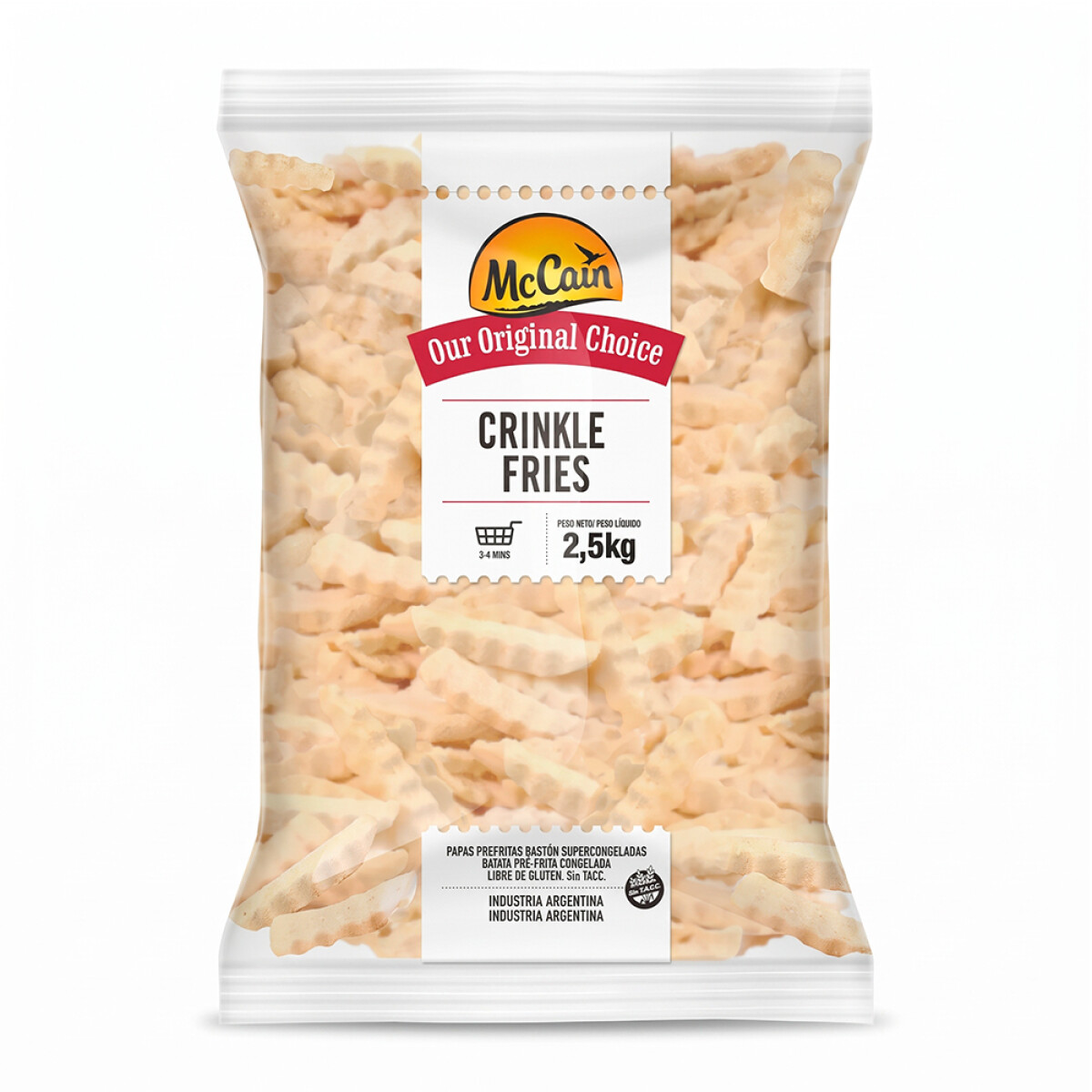 Papa Crinkle Mc Cain 2.5 Kg 