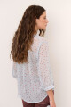 BLUSA DOT CELESTE