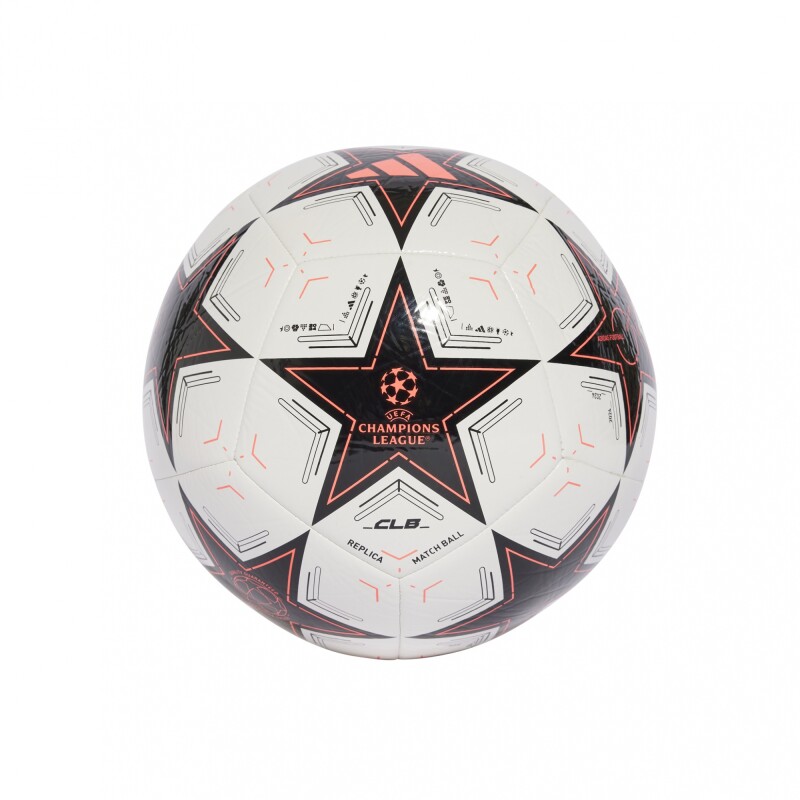 adidas PELOTA UCL CLUB 24/25 LEAGUE PHASE White / Black / Red