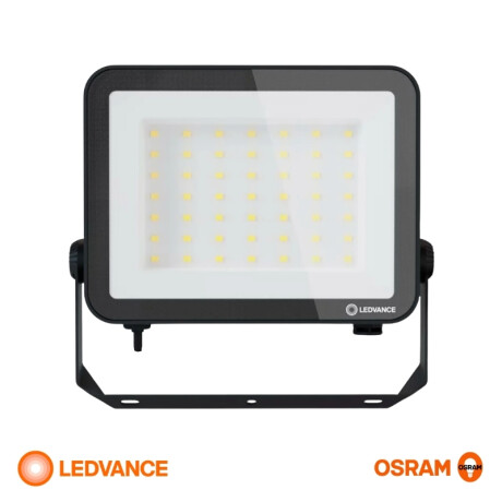 FOCO LED LEDVANCE OSRAM COMPACT IP65 50W NEGRO Foco LED LEDVANCE OSRAM Compact IP65 50W Negro Luz Fría