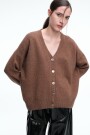 CARDIGAN V Marron