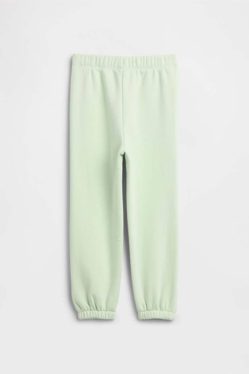 Pantalón Deportivo Logo Gap Toddler Niña Pod Green