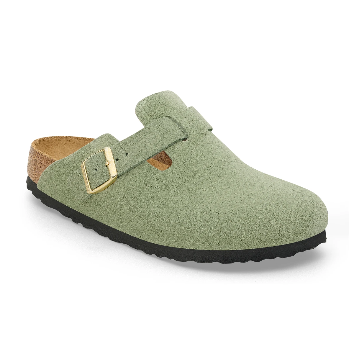 Zueco Boston SFB LEVE - Estrecho - Green Tea 