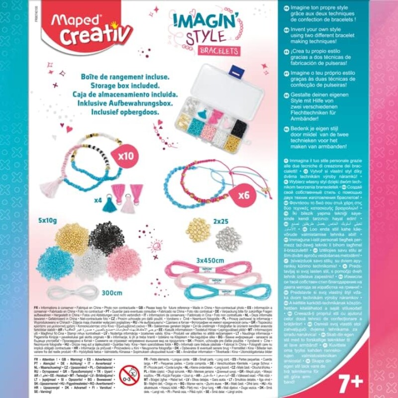 Set para hacer pulseras Imagin Style Set para hacer pulseras Imagin Style