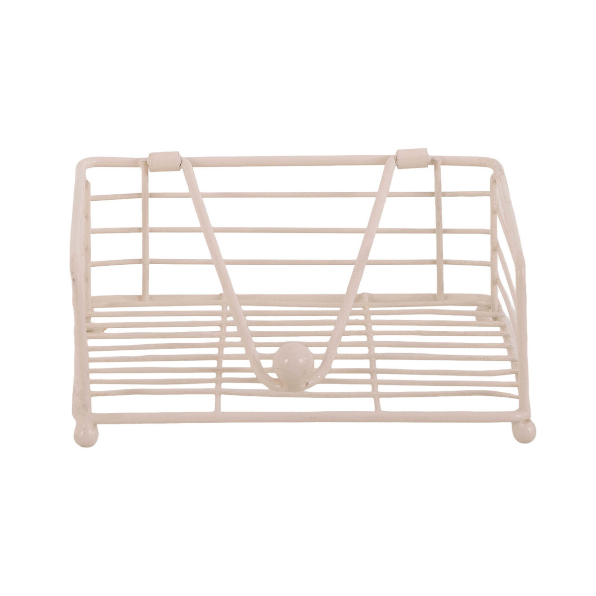 SERVILLETERO - SMALL METAL NATURAL-BEIGE 3981 