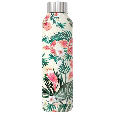 Botella térmica Quokka Solid 630ml JUNGLE FLORA
