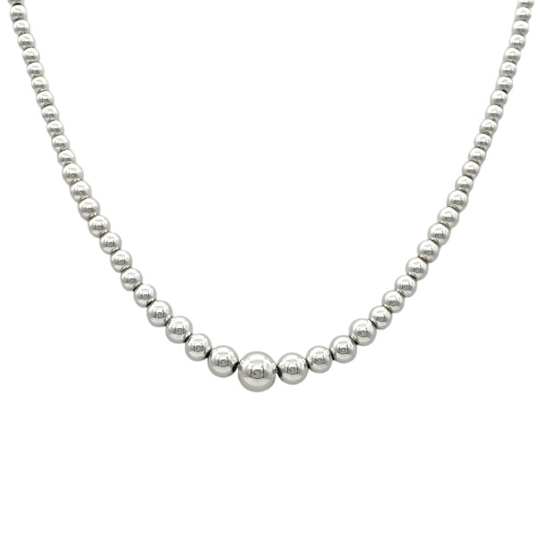 Cadena collar de Bolas - Plata 925 - Sin Piedra - CD3271 sinpiedra