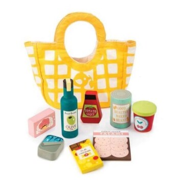 Tender Leaf Toys Bolsa De Compras Supermercado Juguete Niños Tender Leaf Toys Bolsa De Compras Supermercado Juguete Niños