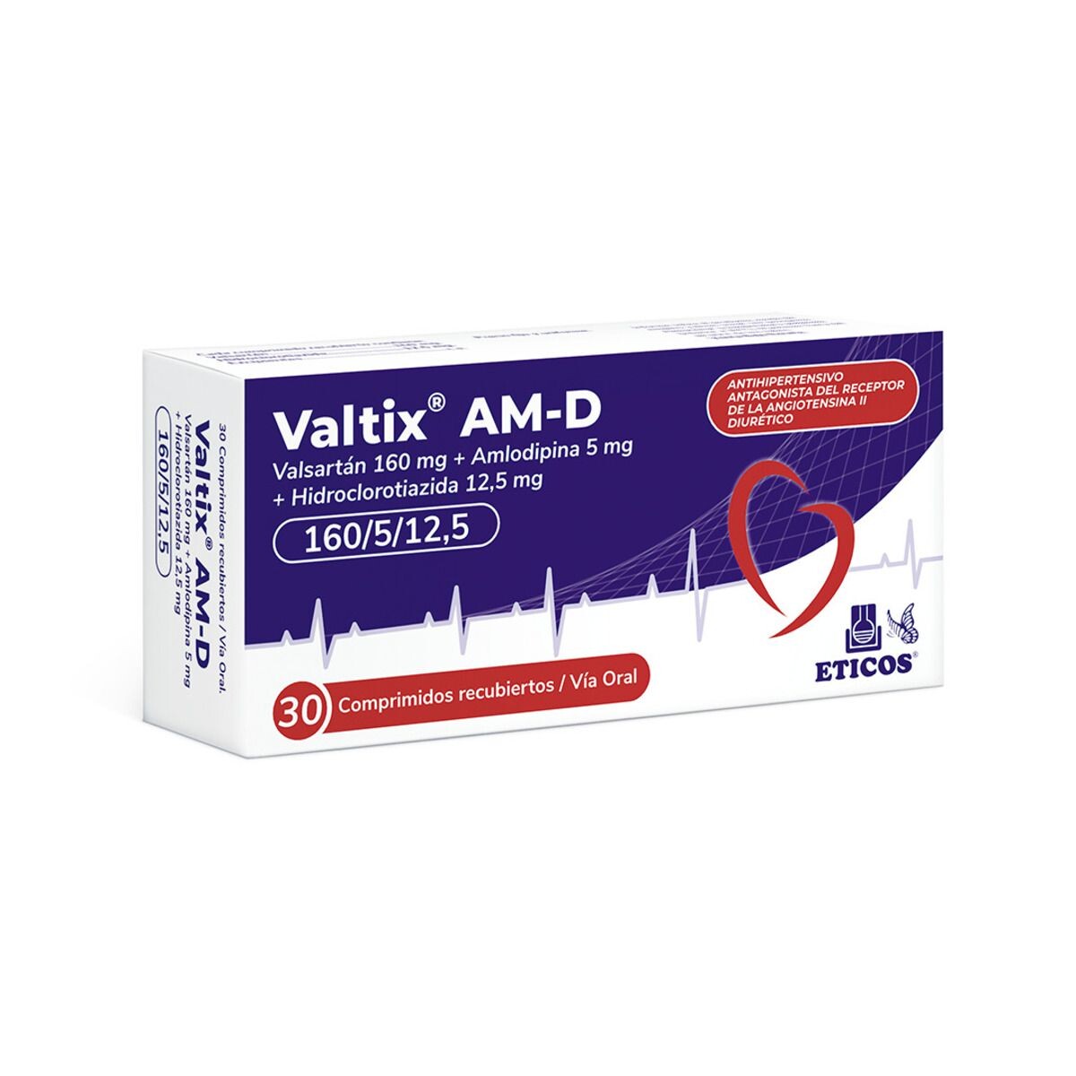 VALTIX AM D 160/5/12,5 CJ X 30 COMP.REC 