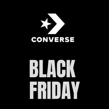 Converse Black Friday