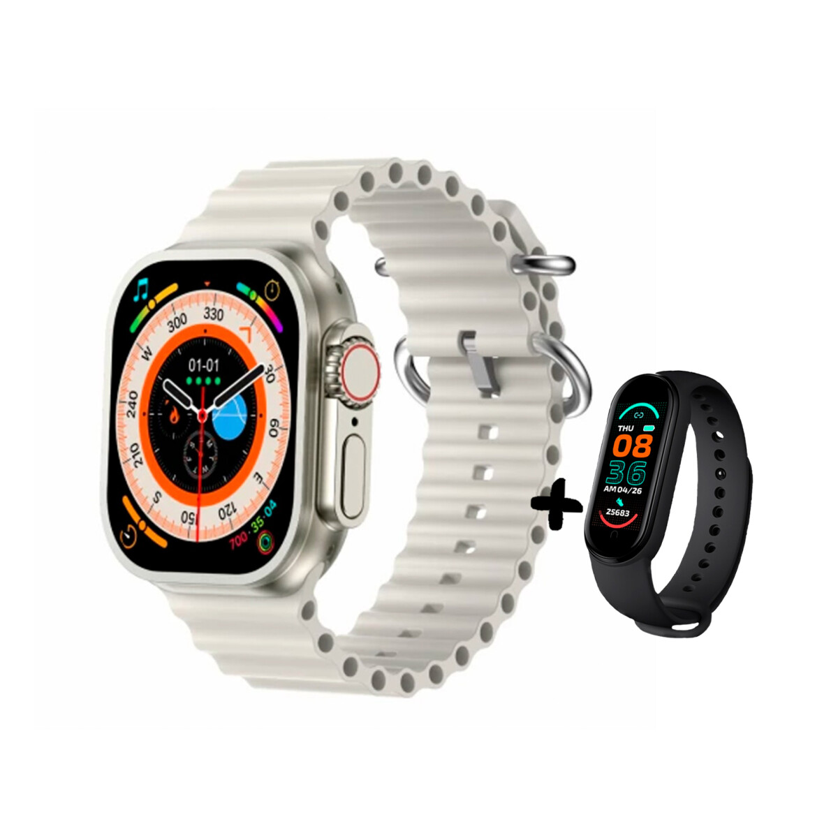 Smartwatch Reloj Smart Xion X-watch77 Camara Remota + Reloj - Blanco 