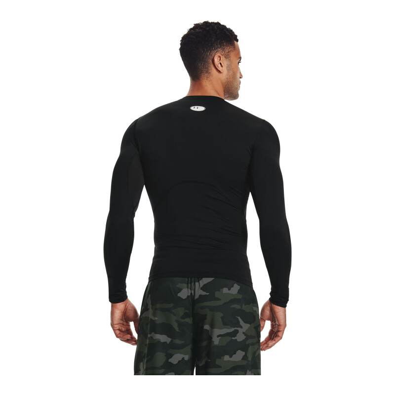 Remera de Hombre Under Armour HeatGear® Long Sleeve Negro