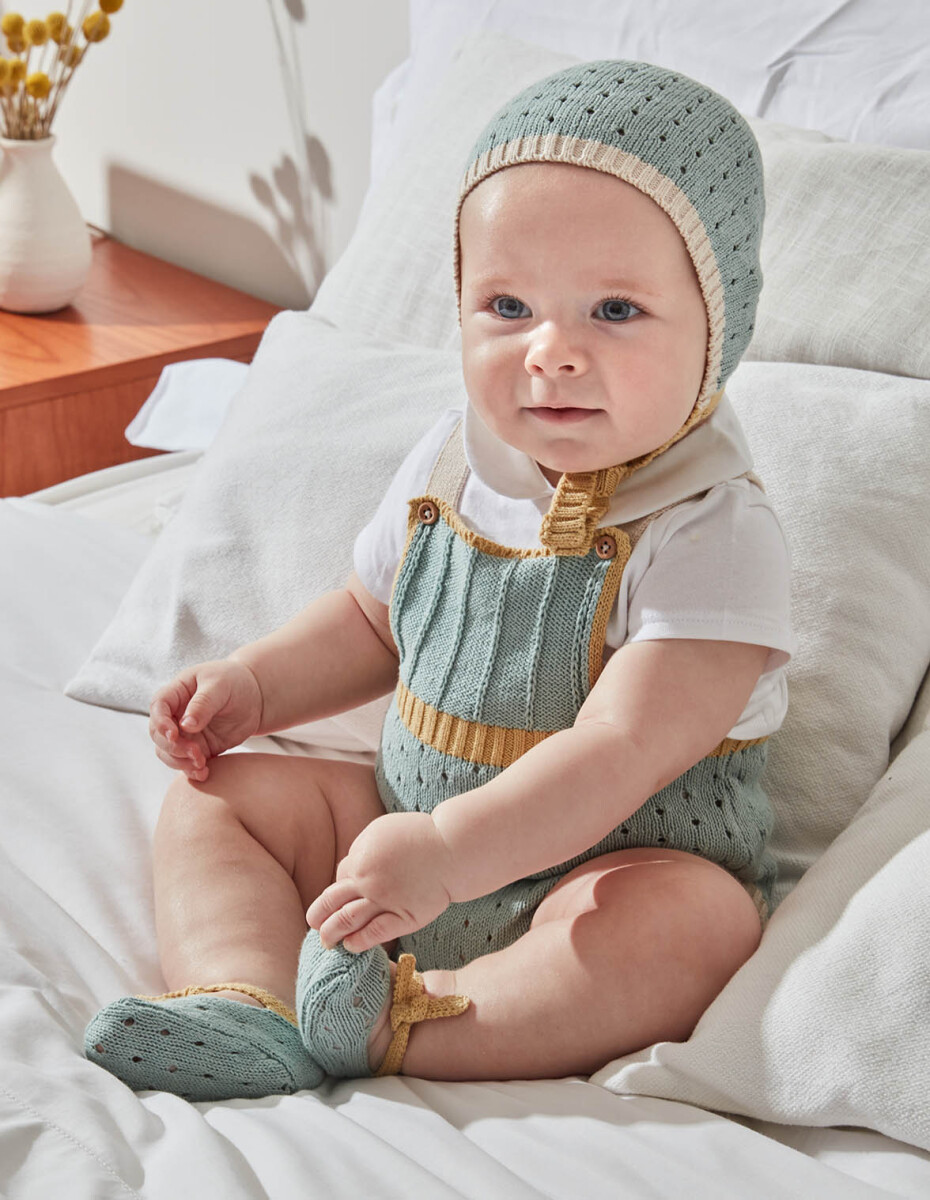 Camiseta Con Cuello Bebe - Blanco 