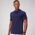 Polo Manga Corta Fit The Training Day Tee Hombre Deep Navy