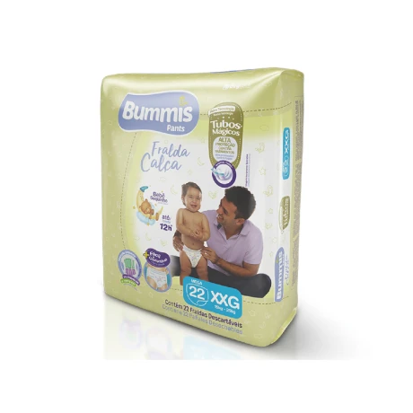 PAÑAL BUMMIS PANT'S XXG X22 (15A25KG) PAÑAL BUMMIS PANT'S XXG X22 (15A25KG)