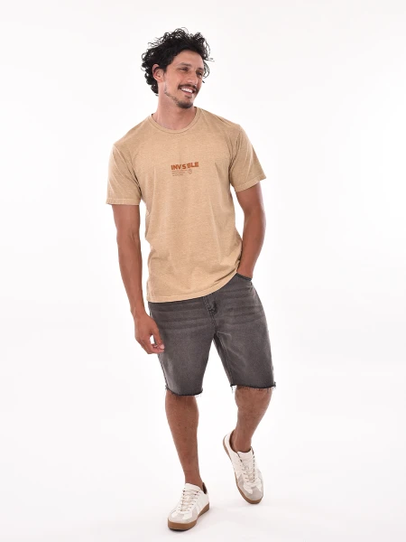 REMERA MIST REGULAR BEIGE