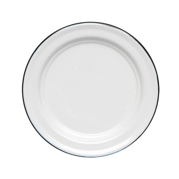 Plato llano Acero Vitrificado Blanco Cinsa Plato llano Acero Vitrificado Blanco Cinsa