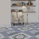CERAMICA GEOMETRICA 45X45 BRILLANTE AZUL DECORADA GAMAS DE AZUL