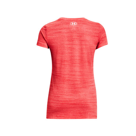 REMERA UNDER AMROUR TECH TIGER Red & Coral