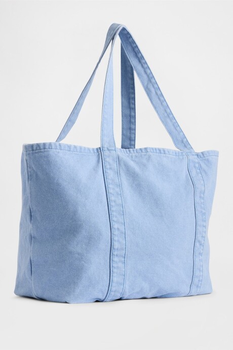 Bolso Tote Logo Gap Mujer Moonstone Blue