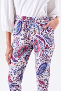 Pantalón Print Marino