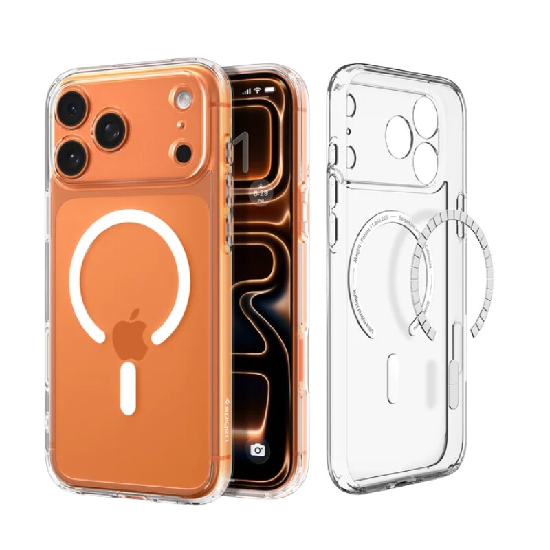 Case Spigen iPhone 17 Pro Ultra Hybrid MagFit Clear White 10066 Case Spigen iPhone 17 Pro Ultra Hybrid MagFit Clear White 10066