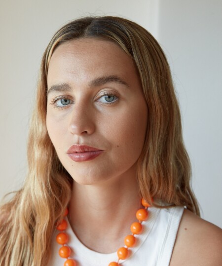 COLLAR VILMA NARANJA