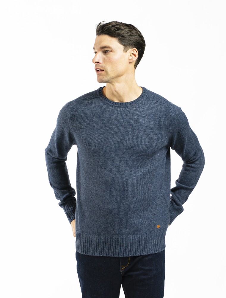 Buzo Shetland a la Base Jean Melange