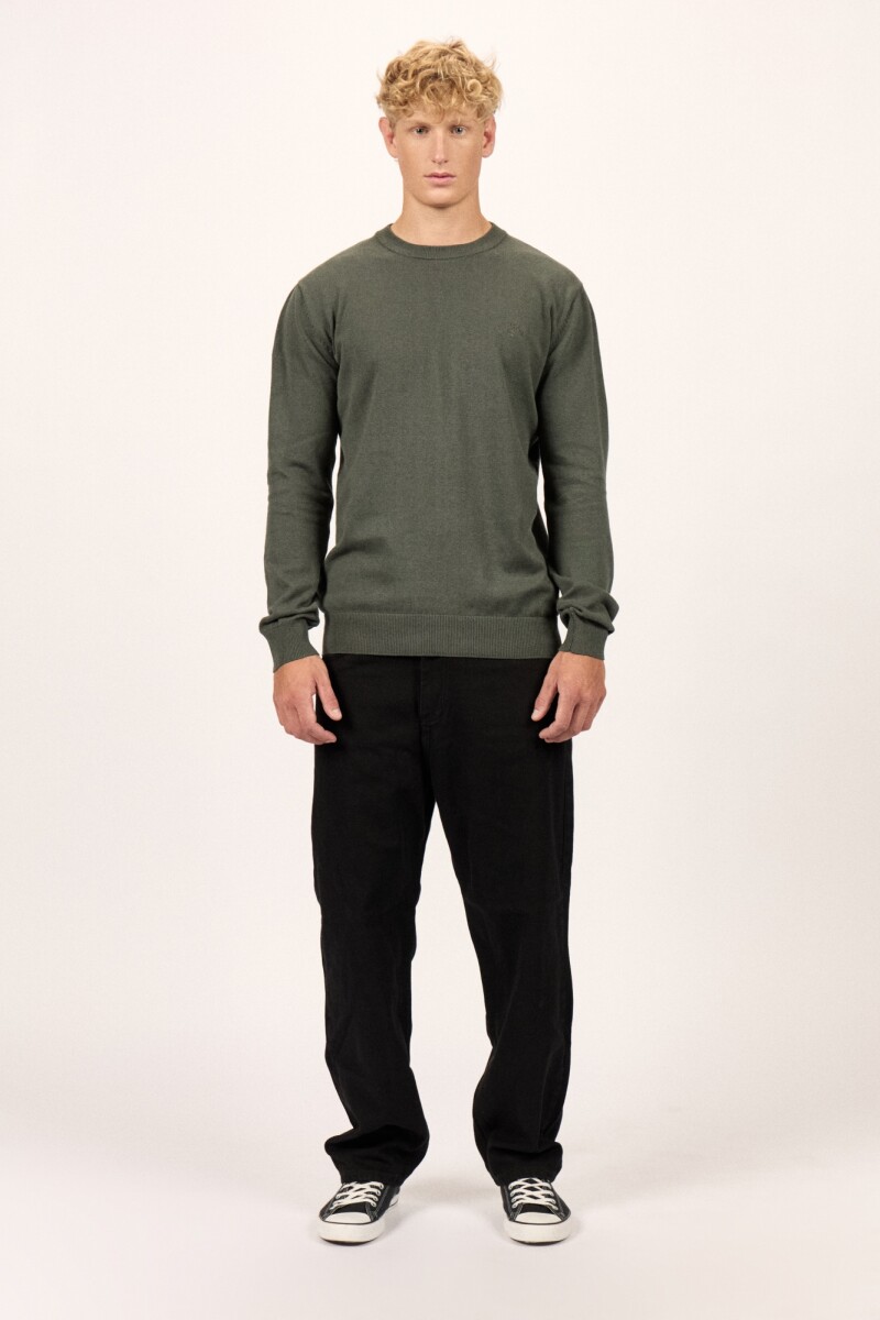 SWEATER CORE SWEATER M-militar