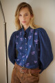 CAMISA GARDENIA AZUL