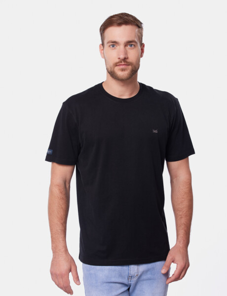 REMERA LISA Negro