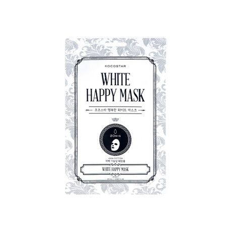 WHITE HAPPY MASK - Mascarilla facial WHITE HAPPY MASK - Mascarilla facial