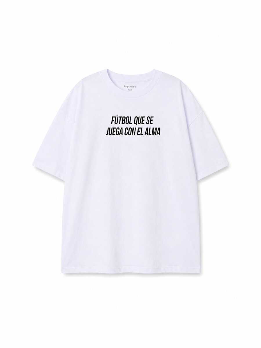 REMERA CANCHA - BLANCO 
