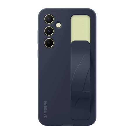 Funda Samsung Standing Grip Case con Correa y Soporte para Galaxy A55 5G Black