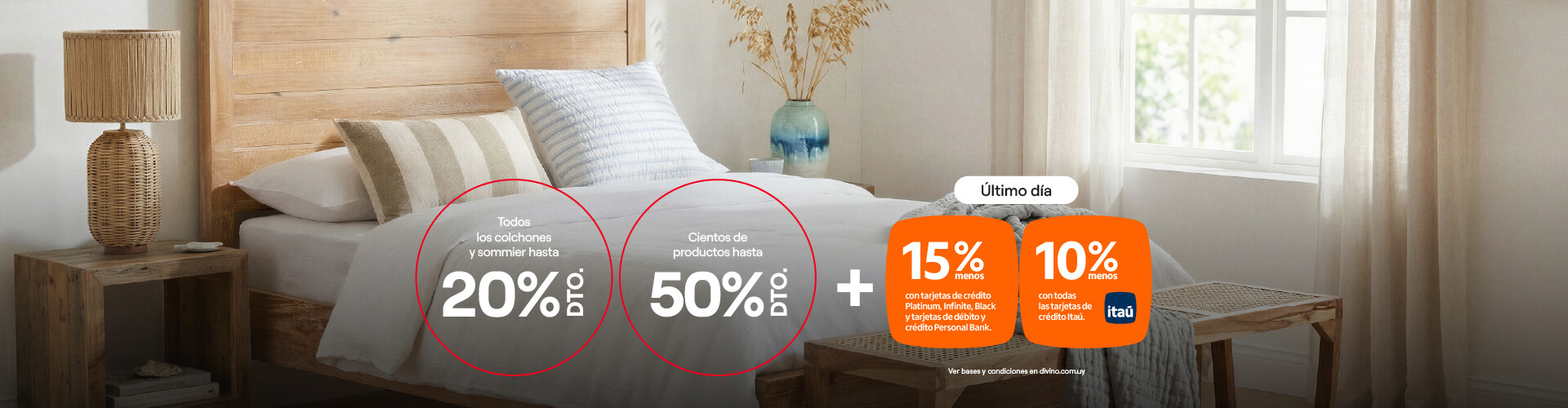 ÚLTIMO DÍA ITAU Promo Celeste