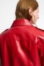 CHAQUETA BIKER Rojo