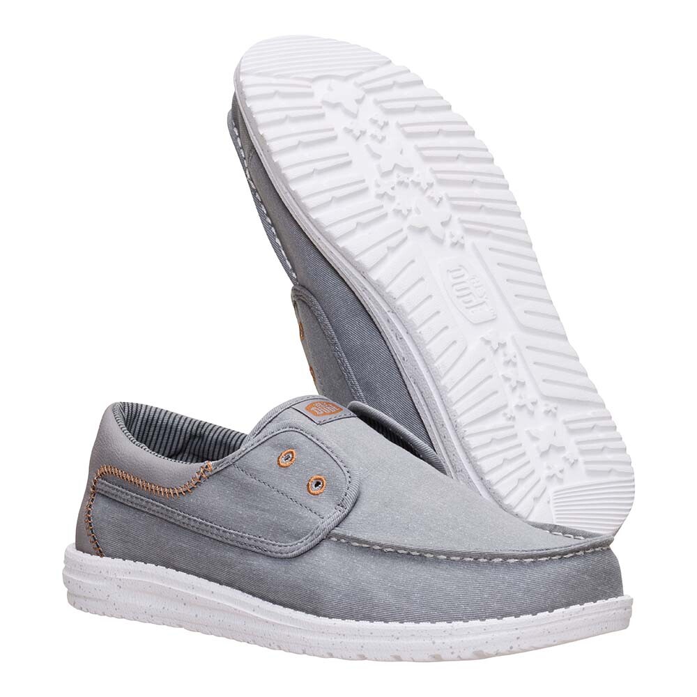 Wally Cru Stretch Canvas Hombre Flannel Grey/Multi