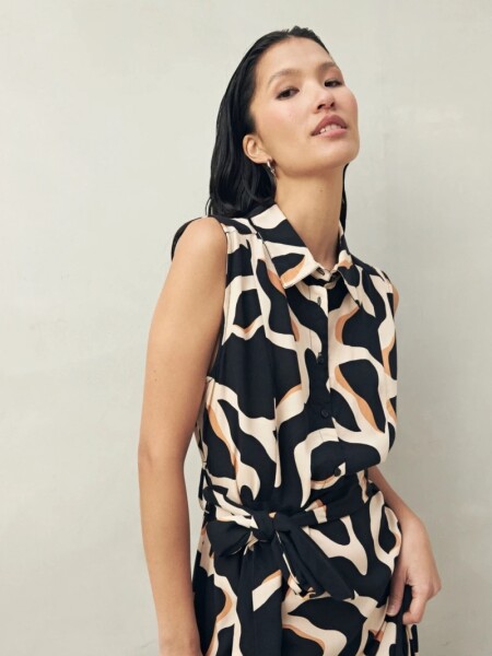 VESTIDO D.CASSIN SANTA TERESA NEG NARA