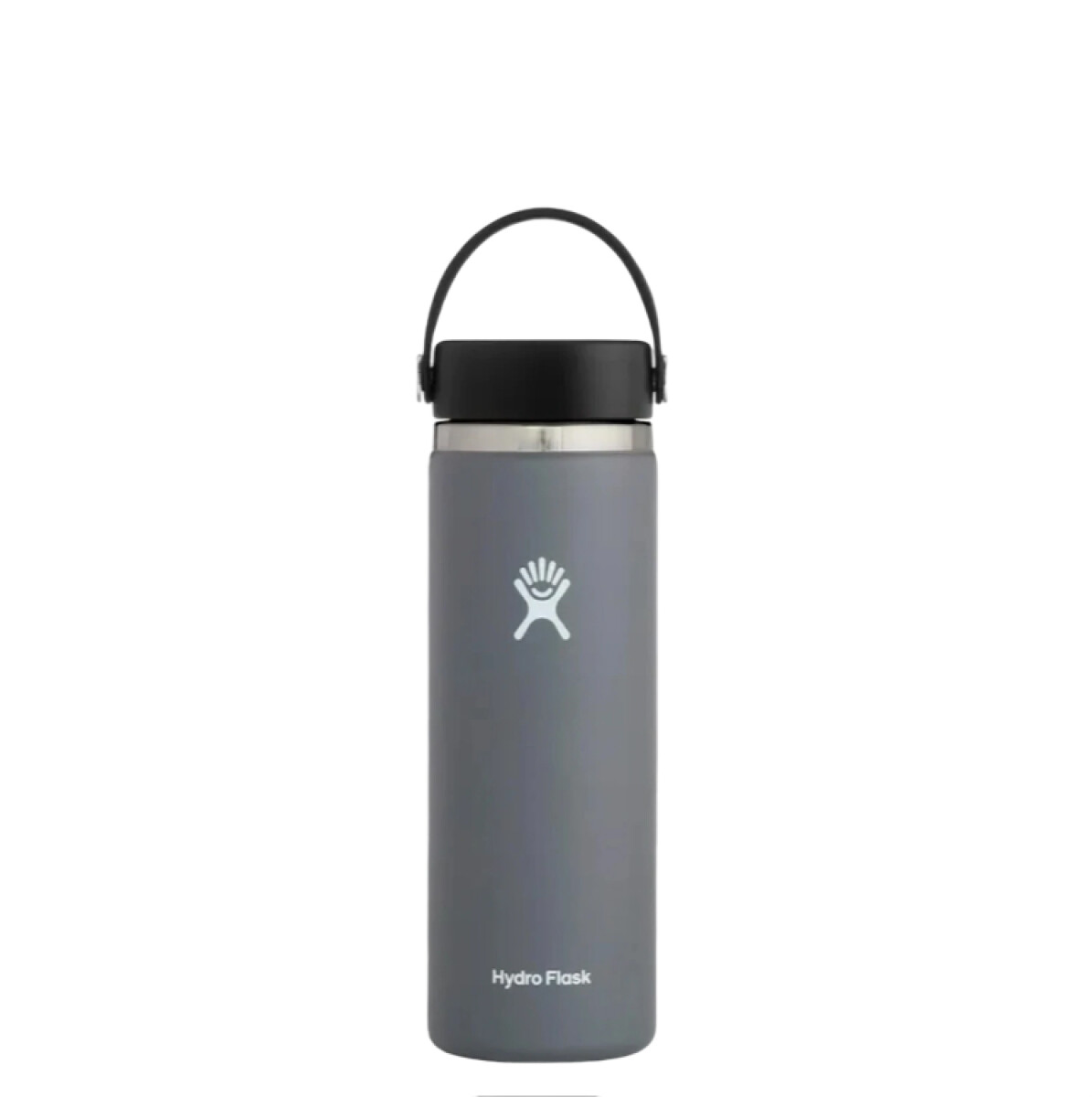 Botella Hydro Flask 20 OZ WIDE MOUTH 2.0 FLEX CAP - Gris 