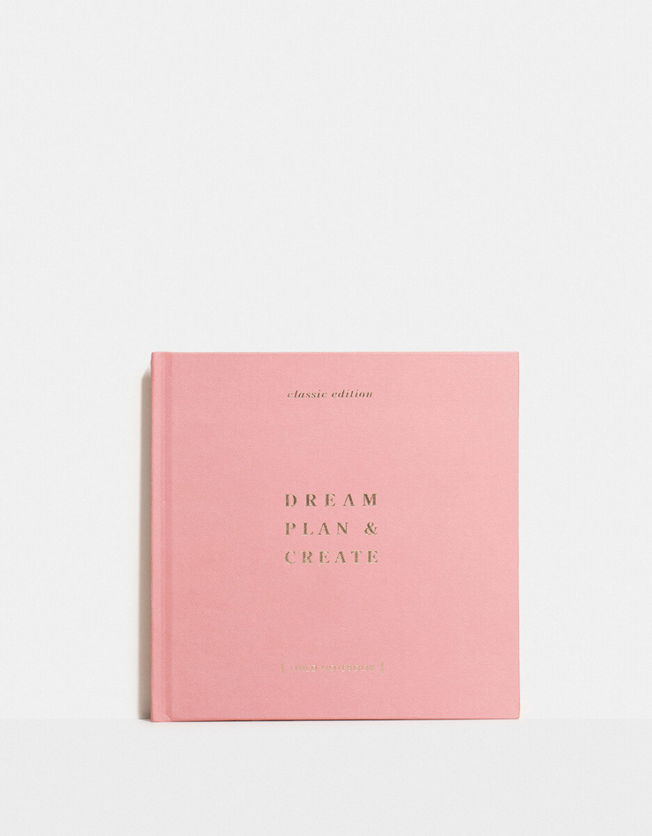 Cuaderno "dream, Plan & Create" 