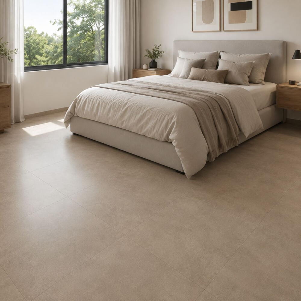 Cerámica para piso y pared Cement Dark 53x53cm Rectificado y Satinado Cerámica Para Piso Y Pared Cement Dark 53x53cm Rectificado Y Satinado