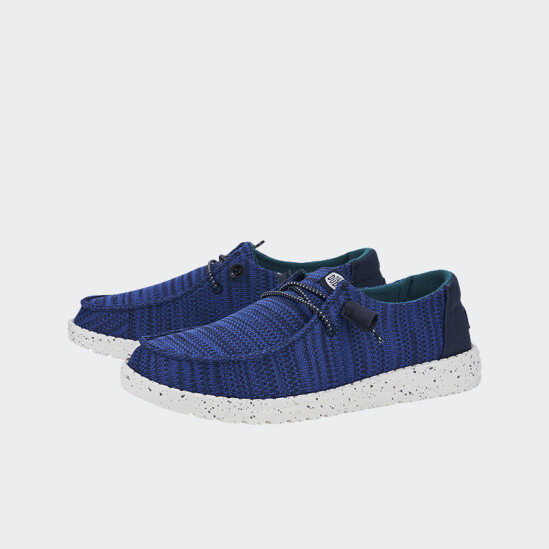 Calzado Hey Dude Wendy Sport Mesh Azul