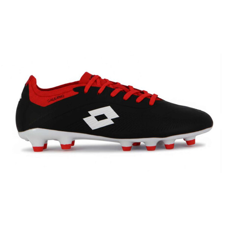 Lotto Salerno Futbol Cancha Md Unisex Negro-Blanco