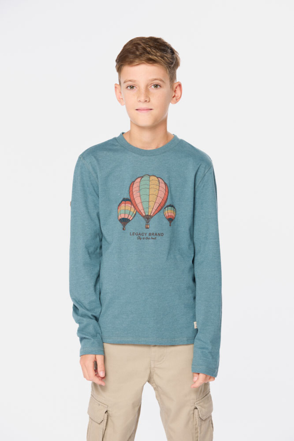 REMERA ESTAMPADA Verde