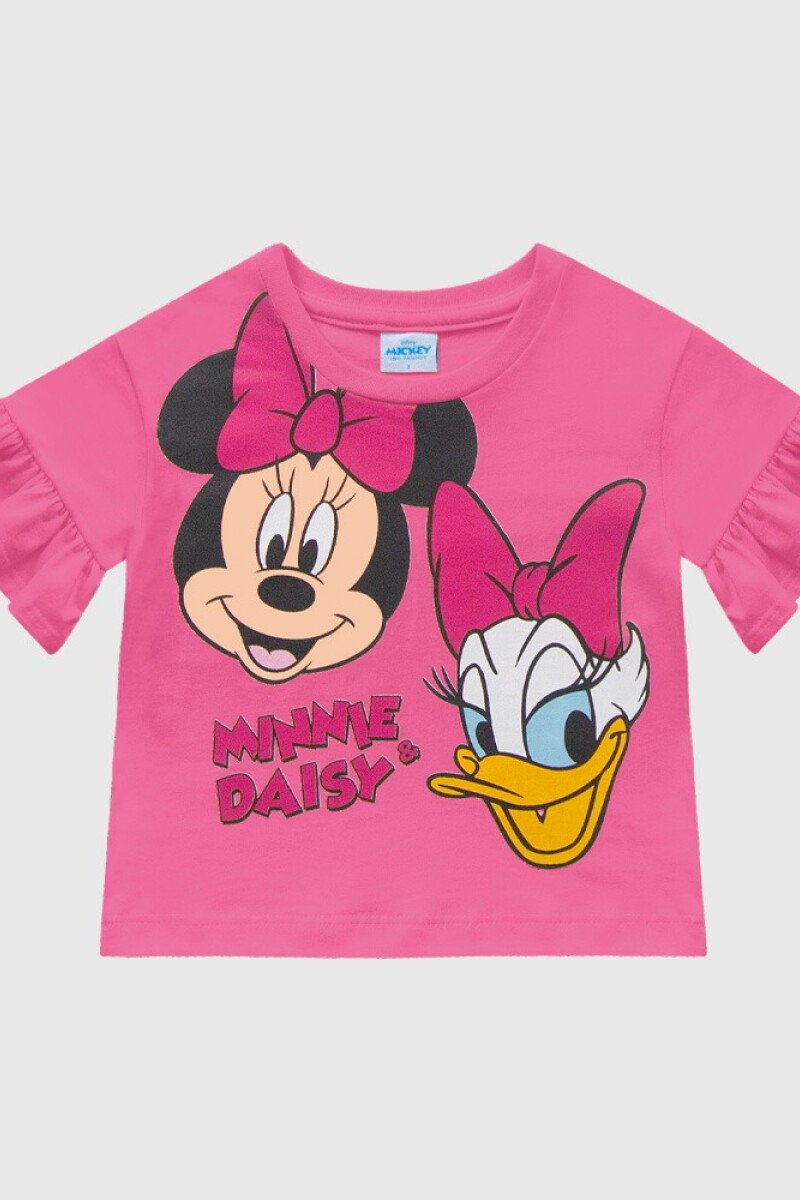 Blusa Infatil. Rosa Chicle.