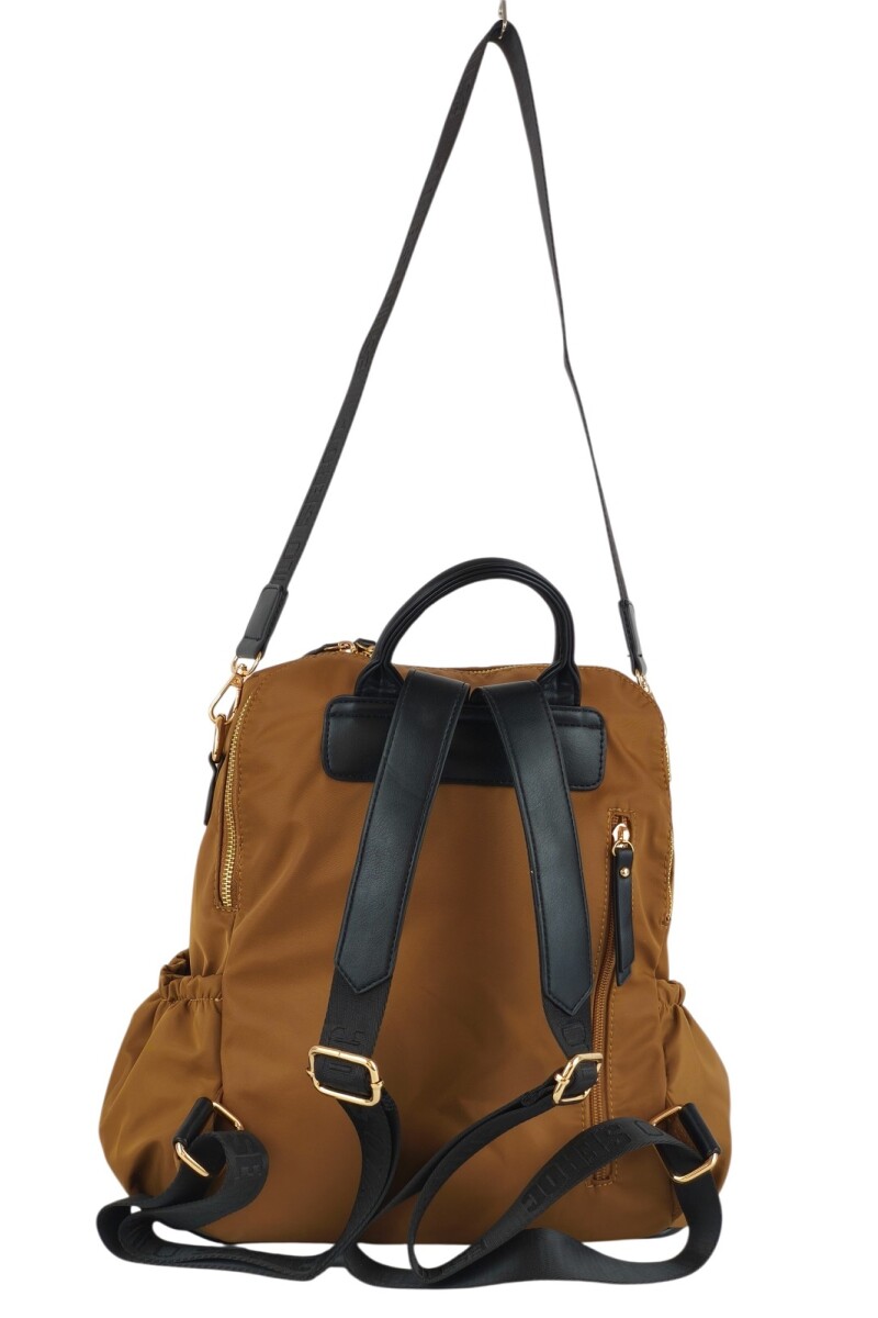 Mochila cartera Tostado