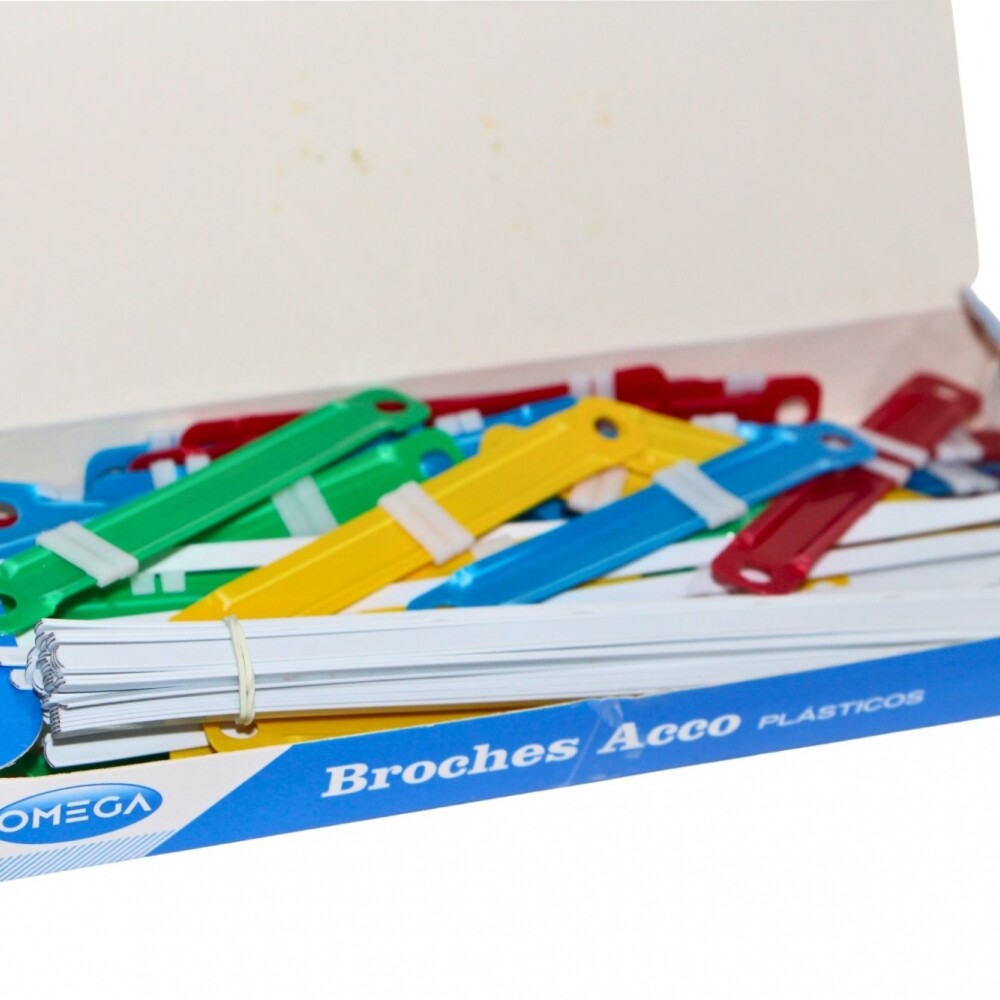 BROCHE ACCO OMEGA X 50 UNIDADES BROCHE ACCO OMEGA X 50 UNIDADES