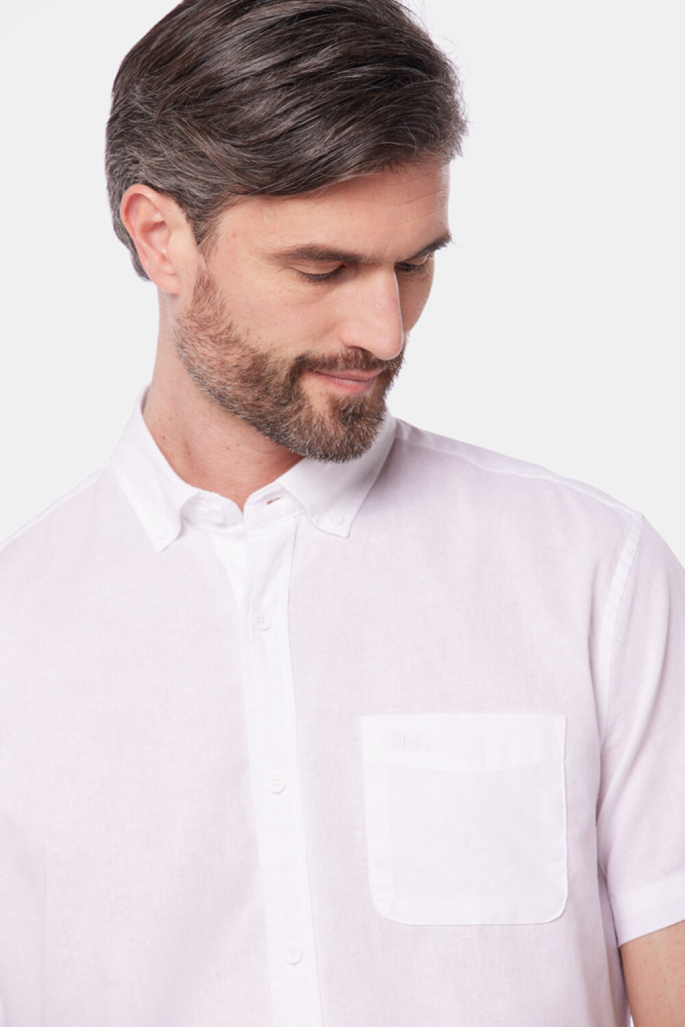 CAMISA DE LINO Blanco