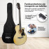 Guitarra Electro Acustica Tamaño 4/4 39 Para Diestros Con Funda Y Equalizador Clasica Imback Color Natural Guitarra Electro Acustica Tamaño 4/4 39 Para Diestros Con Funda Y Equalizador Clasica Imback Color Natural